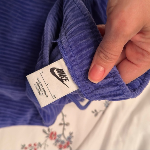 Nike Blue Velour Lounge Set - Picture 4 of 11